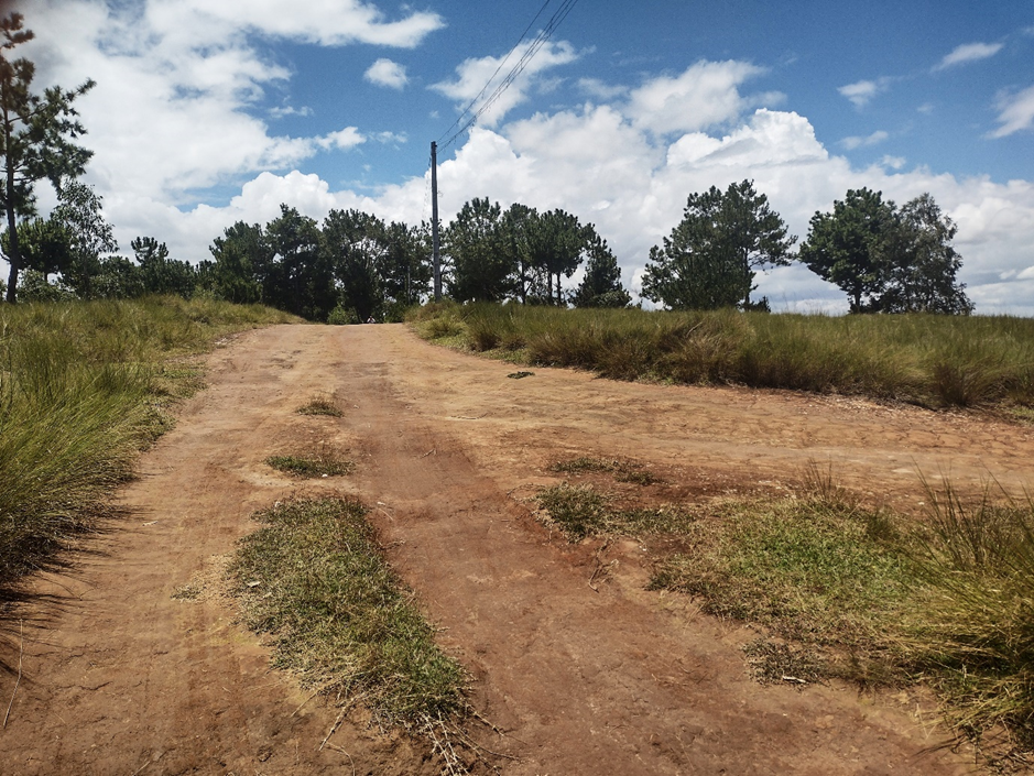 Ambohimarina β ILO MANANA: prepared dirt access road across the plateau